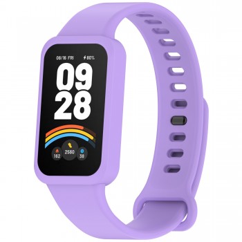 Силіконовий ремінець ArmorStandart для Xiaomi Smart Band 9 Active / Redmi Smart Band 3, бузковий (Lilac) Силіконовий ремінець ArmorStandart для Xiaomi Smart Band 9 Active / Redmi Smart Band 3, бузковий (Lilac)