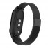 Металевий магнітний ремінець ArmorStandart Milanese Magnetic для Xiaomi Smart Band 10/9/8 чорний