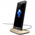 Док-станция Baseus Little Volcano для iPhone с кабелем Lightning, золотистая
