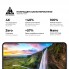 Захисне скло ArmorStandart Pro для Nothing Phone (3a) / (3a) Pro, чорна рамка