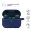 Силіконовий чохол Hang Case ArmorStandart для Xiaomi QCY T10 / T10 Pro, темно-синій (Midnight Blue), з карабіном