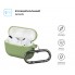 Силіконовий чохол для навушників ArmorStandart Hang Case для Apple Airpods Pro Matcha Green з карабіном