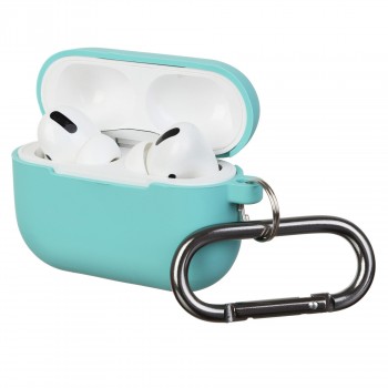 Силіконовий чохол для навушників ArmorStandart Hang Case для Apple Airpods Pro, Coastal Blue (синьо-зелений) Силіконовий чохол для навушників ArmorStandart Hang Case для Apple Airpods Pro, Coastal Blue (синьо-зелений)
