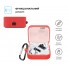 Силіконовий чохол ArmorStandart Hang Case для Nothing Ear (2) червоний з карабіном
