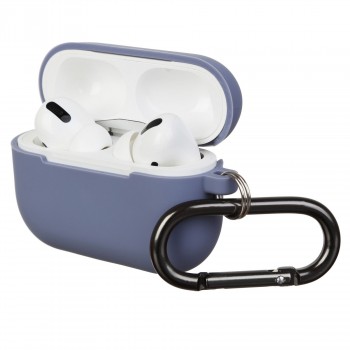 Силіконовий чохол ArmorStandart Hang Case для Apple Airpods Pro лавандовий з карабіном Силіконовий чохол ArmorStandart Hang Case для Apple Airpods Pro лавандовий з карабіном