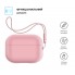 Силіконовий чохол ArmorStandart Silicone Case with straps з ремінцем для кейса AirPods Pro 2, рожевий