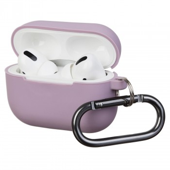 Силіконовий чохол ArmorStandart Hang Case для Apple Airpods Pro бузковий з карабіном Силіконовий чохол ArmorStandart Hang Case для Apple Airpods Pro бузковий з карабіном