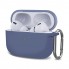 Силіконовий чохол для навушників Apple AirPods Pro 2 лавандово-сірий ArmorStandart Hang Case з карабіном