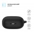 Силіконовий чохол для навушників JBL Wave Flex 2 чорний ArmorStandart Hang Case з карабіном