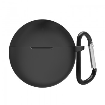Силіконовий чохол для навушників ArmorStandart Hang Case для OPPO Enco Air2i / Air3i, чорний, товщина 2 мм, з карабіном Силіконовий чохол для навушників ArmorStandart Hang Case для OPPO Enco Air2i / Air3i, чорний, товщина 2 мм, з карабіном