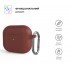 Силіконовий чохол для навушників ArmorStandart Hang Case для Apple AirPods 3 Scarlet з карабіном
