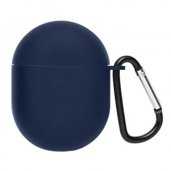 Силіконовий чохол Hang Case ArmorStandart для Xiaomi Redmi Buds 3 Pro, темно-синій (Midnight Blue), з карабіном Силіконовий чохол Hang Case ArmorStandart для Xiaomi Redmi Buds 3 Pro, темно-синій (Midnight Blue), з карабіном