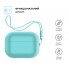 Силіконовий чохол ArmorStandart Silicone Case with straps для Apple AirPods Pro 2 з ремінцем, м'ятний