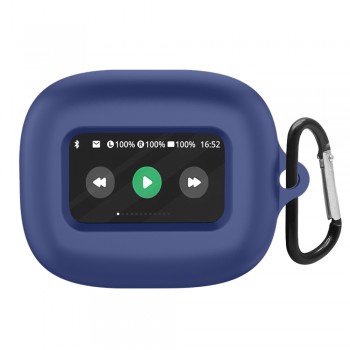 Силіконовий чохол ArmorStandart Hang Case для JBL Live Flex темно-синій з карабіном Силіконовий чохол ArmorStandart Hang Case для JBL Live Flex темно-синій з карабіном