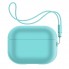 Силіконовий чохол ArmorStandart Silicone Case with straps для Apple AirPods Pro 2 з ремінцем, м'ятний