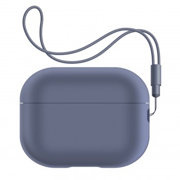 Силіконовий чохол ArmorStandart Silicone Case with straps для Apple AirPods Pro 2 темно-фіолетовий Силіконовий чохол ArmorStandart Silicone Case with straps для Apple AirPods Pro 2 темно-фіолетовий
