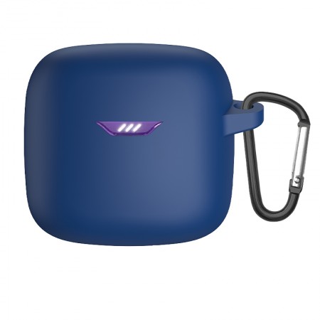 Силіконовий чохол для навушників ArmorStandart Hang Case для JBL Tune FleX, темно-синій, товщина 2 мм, з карабіном