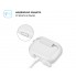 Силіконовий чохол ArmorStandart Silicone Case з карабіном для кейса AirPods Pro, білий