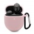 Силіконовий чохол для навушників Google Pixel Buds Pro ArmorStandart Hang Case з карабіном, рожевий