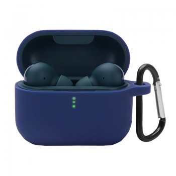Силіконовий чохол Hang Case ArmorStandart для Xiaomi QCY T10 / T10 Pro, темно-синій (Midnight Blue), з карабіном Силіконовий чохол Hang Case ArmorStandart для Xiaomi QCY T10 / T10 Pro, темно-синій (Midnight Blue), з карабіном