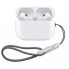 Ремінець ArmorStandart Incase для кейса AirPods Pro 2, текстиль, білий