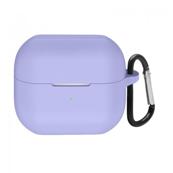 Силіконовий чохол для навушників ArmorStandart Hang Case для Samsung Galaxy Buds 3 / 3 Pro, фіолетовий, товщина 2 мм Силіконовий чохол для навушників ArmorStandart Hang Case для Samsung Galaxy Buds 3 / 3 Pro, фіолетовий, товщина 2 мм