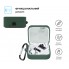 Силіконовий чохол ArmorStandart Hang Case для Nothing Ear (2) Pine Green (зелений) з карабіном