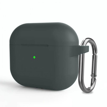 Силіконовий чохол для навушників ArmorStandart Hang Case для Apple AirPods 3, сірий Advanced Ash, товщина 2 мм