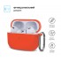 Силіконовий чохол ArmorStandart Hang Case для Apple AirPods Pro 2 помаранчевий з карабіном