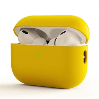 Силіконовий чохол ArmorStandart Silicone Case для кейса Apple Airpods Pro 2, жовтий Силіконовий чохол ArmorStandart Silicone Case для кейса Apple Airpods Pro 2, жовтий