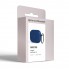 Силіконовий чохол для навушників ArmorStandart Hang Case для Apple AirPods 3, синій Lake Blue, товщина 2 мм, з карабіном