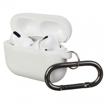 Силіконовий чохол для навушників Apple AirPods Pro ArmorStandart Hang Case з карабіном, Noctilucent (блакитний) Силіконовий чохол для навушників Apple AirPods Pro ArmorStandart Hang Case з карабіном, Noctilucent (блакитний)