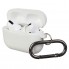 Силіконовий чохол для навушників Apple AirPods Pro ArmorStandart Hang Case з карабіном, Noctilucent (блакитний)