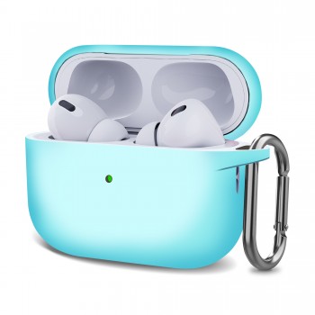 Силіконовий чохол для навушників Apple AirPods Pro 2 ArmorStandart Hang Case з карабіном, Luminous (люмінесцентний) Силіконовий чохол для навушників Apple AirPods Pro 2 ArmorStandart Hang Case з карабіном, Luminous (люмінесцентний)