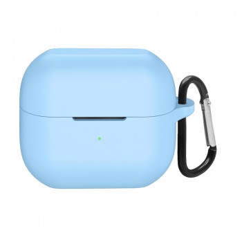 Силіконовий чохол ArmorStandart Hang Case для Samsung Galaxy Buds 3 / 3 Pro блакитний з карабіном Силіконовий чохол ArmorStandart Hang Case для Samsung Galaxy Buds 3 / 3 Pro блакитний з карабіном
