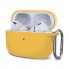 Силіконовий чохол для навушників Apple AirPods Pro 2 жовтий ArmorStandart Hang Case з карабіном