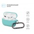 Силіконовий чохол для навушників ArmorStandart Hang Case для Apple Airpods Pro, Coastal Blue (синьо-зелений)