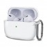 Силіконовий чохол для навушників Apple AirPods Pro 2 ArmorStandart Hang Case з карабіном, білий