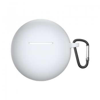 Силіконовий чохол для навушників OPPO Enco Buds2 ArmorStandart Hang Case з карабіном, білий Силіконовий чохол для навушників OPPO Enco Buds2 ArmorStandart Hang Case з карабіном, білий