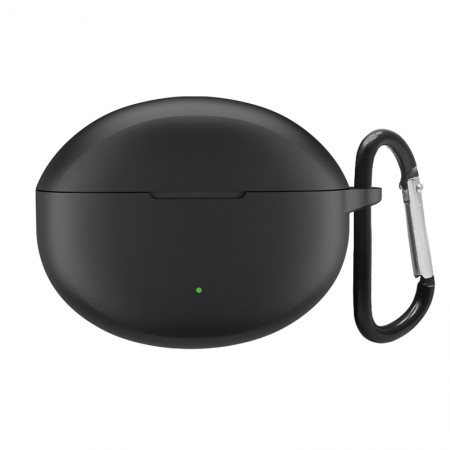 Силиконовый чехол Hang Case ArmorStandart для наушников OPPO Enco Air4 Pro, чёрный, с карабином