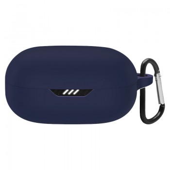 Силіконовий чохол для навушників JBL Wave Flex 2 ArmorStandart Hang Case з карабіном, синій Силіконовий чохол для навушників JBL Wave Flex 2 ArmorStandart Hang Case з карабіном, синій