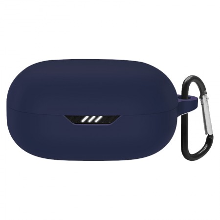 Силіконовий чохол для навушників JBL Wave Flex 2 ArmorStandart Hang Case з карабіном, синій