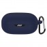 Силіконовий чохол для навушників JBL Wave Flex 2 ArmorStandart Hang Case з карабіном, синій