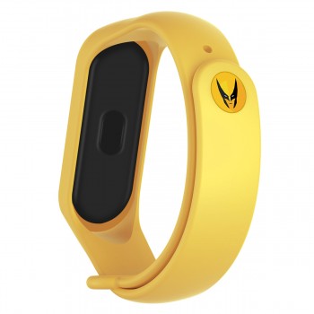 Ремешок ArmorStandart Superhero Edition для Xiaomi Mi Band 7/6/5, Wolverine Yellow
