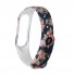 Ремінець ArmorStandart для Xiaomi Mi Band 4/3 Blue Flowers