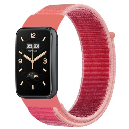 Ремінець нейлоновий ArmorStandart для Xiaomi Smart Band 7 Pro, Garnet