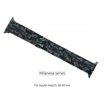 Ремінець для Apple Watch ArmorStandart Milanese Loop 42 (Series 10)/41/40/38 Military, сірий