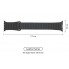 Ремінець для Apple Watch 42/41/40/38 ArmorStandart Leather Loop, сірий