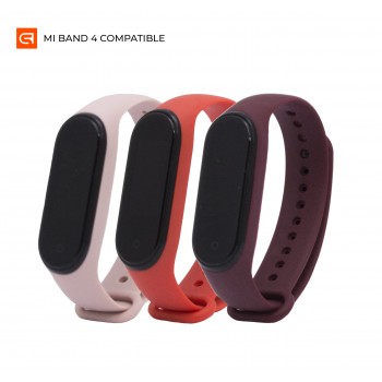 Комплект ремінців для Xiaomi Mi Band 4/3 ArmorStandart Coral Rib