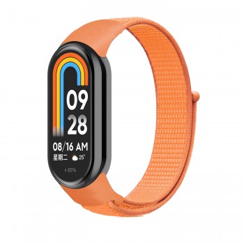 Ремінець нейлоновий ArmorStandart для Xiaomi Smart Band 9/8, Orange